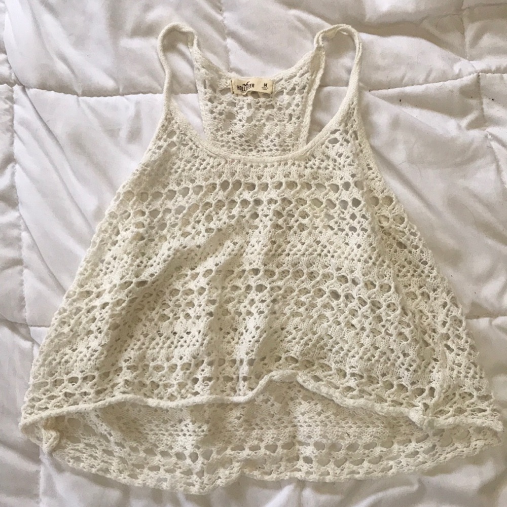 Crochet crop top